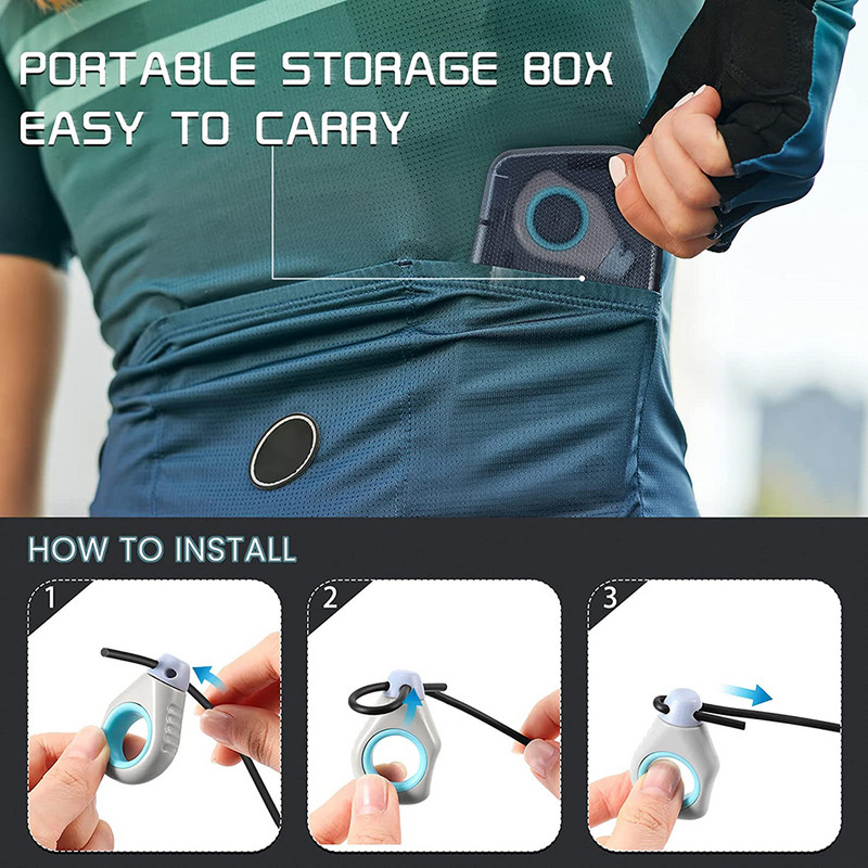 Állítható 2-AZ 1-ben ujjbeggyel fogantyú acél ugrálókötél Otthoni edzőterem Crossfit Speed Cordless Ball Fitness Zsírcsökkentés Aerob gyakorlat