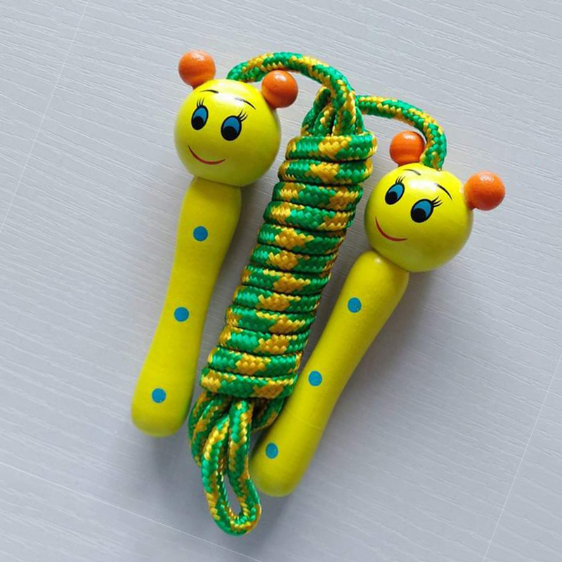 Seturi de joacă în aer liber pentru copii mici Exercițiu săritură frânghie Jumprope Fitness copii sărituri frânghie Jucării sportive pentru copii Coarda pentru copii pierde în greutate