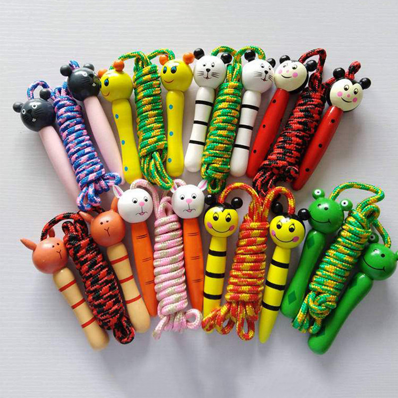 Seturi de joacă în aer liber pentru copii mici Exercițiu săritură frânghie Jumprope Fitness copii sărituri frânghie Jucării sportive pentru copii Coarda pentru copii pierde în greutate