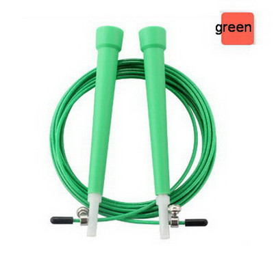 AOLIKES kehaehituse kiirus hüppenöör 3 M terastraadist hüppenöör crossfit jõusaali hüppenööritreening Fitnessivarustus