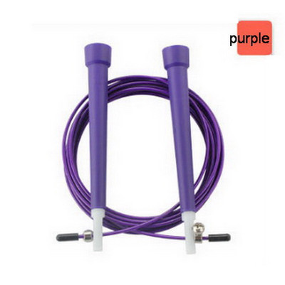 AOLIKES kehaehituse kiirus hüppenöör 3 M terastraadist hüppenöör crossfit jõusaali hüppenööritreening Fitnessivarustus