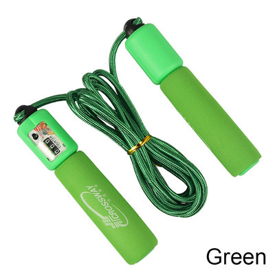 Fitness hüppenöör koos Reguleeritava hüppenööriga Tekstiil Spordinöör Crossfit Jõusaal Fitnessivarustus Kehaehitus