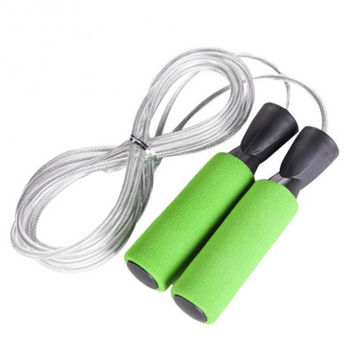 Õpilane Fitness hüppenöör Plastist treening hüppenöör laager käepide hüppenöör PVC köis terastraat hüppenöör