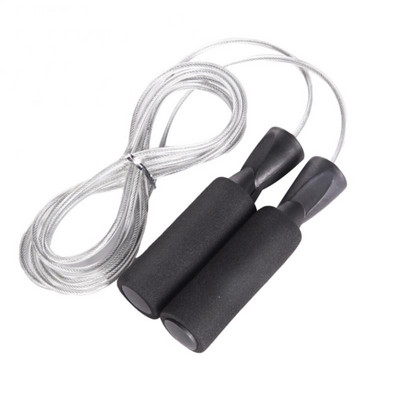 Õpilane Fitness hüppenöör Plastist treening hüppenöör laager käepide hüppenöör PVC köis terastraat hüppenöör