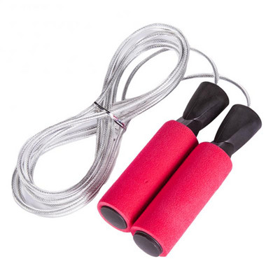 Õpilane Fitness hüppenöör Plastist treening hüppenöör laager käepide hüppenöör PVC köis terastraat hüppenöör