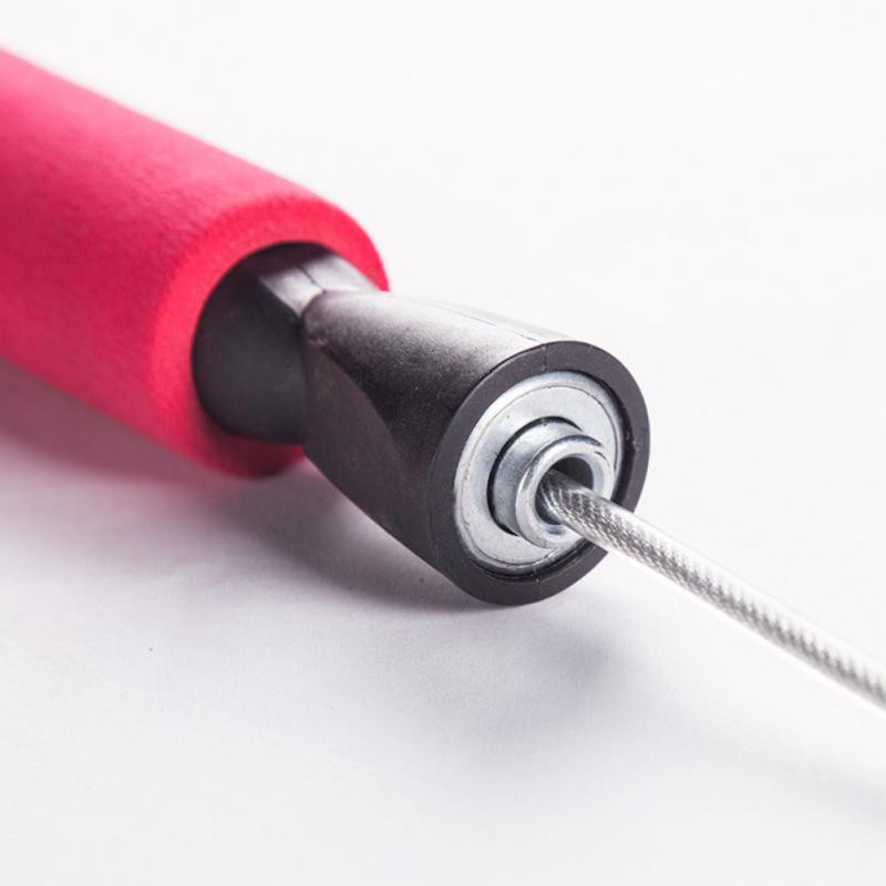 Õpilane Fitness hüppenöör Plastist treening hüppenöör laager käepide hüppenöör PVC köis terastraat hüppenöör