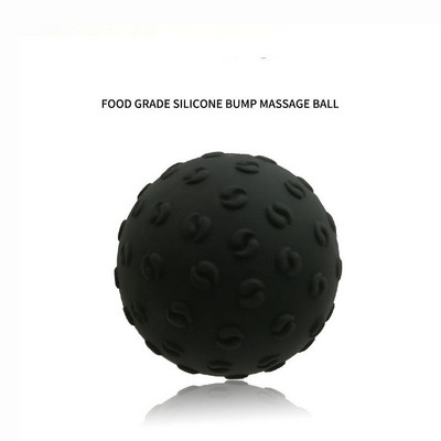 Малка топка за йога Силиконова топка за масаж на крака Масаж на ръцете Тренировка за пилатес Фитнес Спорт Спомагателно оборудване