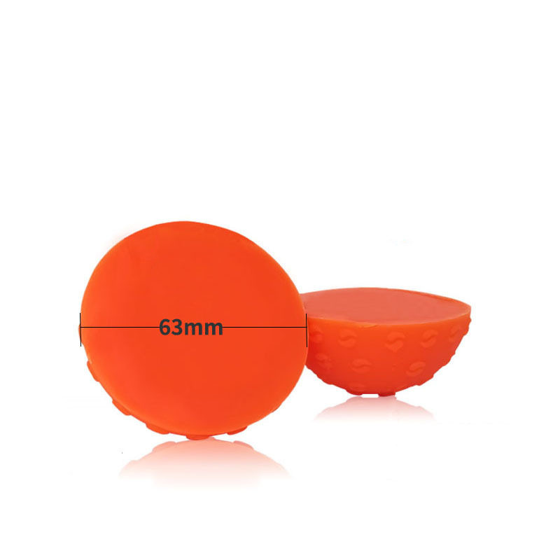 Väike joogapall Silikoonist massaažipalliga jalgade kätemassaaži treening Pilatese jõusaali jaoks Fitness Spordi abivahendid