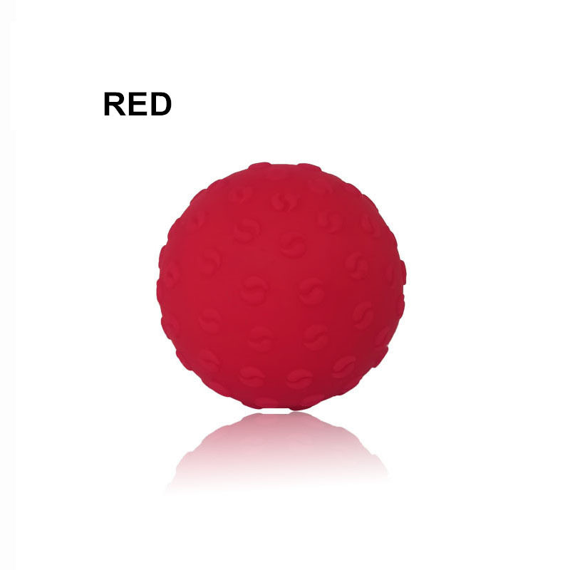 Väike joogapall Silikoonist massaažipalliga jalgade kätemassaaži treening Pilatese jõusaali jaoks Fitness Spordi abivahendid