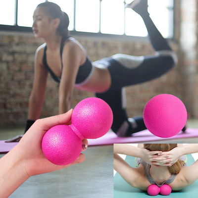 TPE Peanut Massage Ball Massage Lacrosse Balls for Myofascial Release, Trigger Point Therapy, Fitness Yoga Therapy Relieve Pain