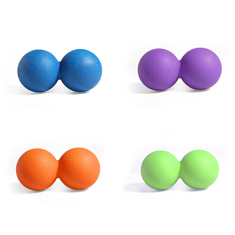 TPE földimogyoró-masszázs labdák masszázs-lacrosse labdák a myofascial felszabadításhoz, triggerpont terápiához, fitnesz jóga terápiához fájdalomcsillapításhoz