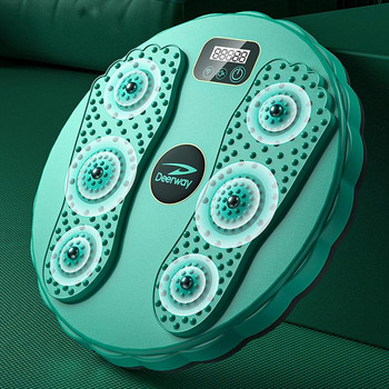 Усукващ диск Усукващ се диск Упражнения Дъски за оформяне на тялото LCD Плоча за масаж на краката Упражнение за талия Оборудване за фитнес Тънка машина за