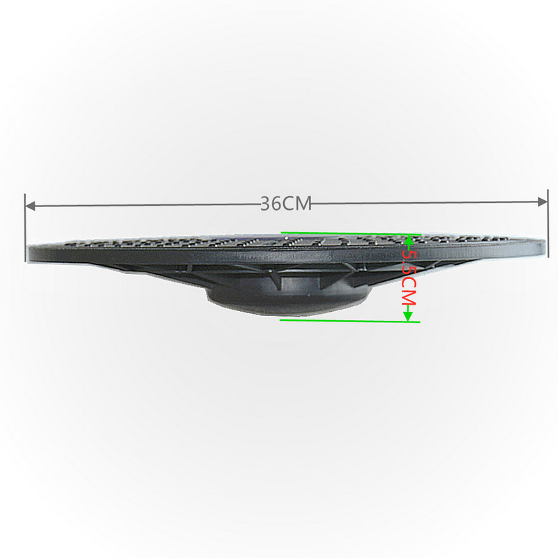 Jogos pusiausvyros lenta Diskų stabilumo apvalios plokštelės Treniruotės treniruoklis fitneso sportui, juosmens vingiavimui Fitness Balance lenta