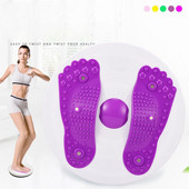 1PC disk za uvijanje u struku, opuštanje trbuha, mršavljenje, ploča za uvijanje gležnja, dom, sport, fitnes, ravnoteža, disk za masažu stopala