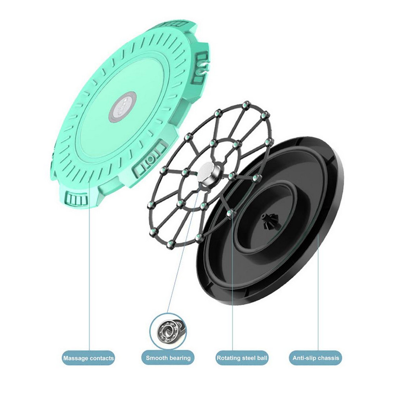 Didelis sukimo disko aparatas Namų juosmens numesti svorio lėkštės įranga Namų kūno rengybos įranga besisukantis diskas