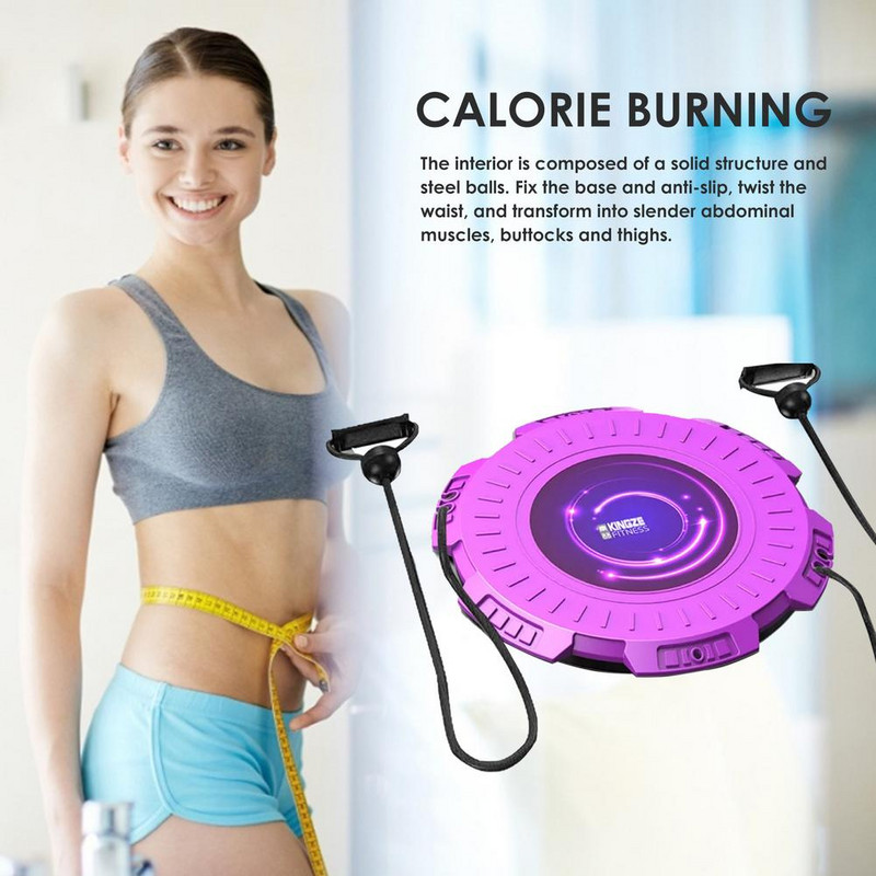 Didelis sukimo disko aparatas Namų juosmens numesti svorio lėkštės įranga Namų kūno rengybos įranga besisukantis diskas