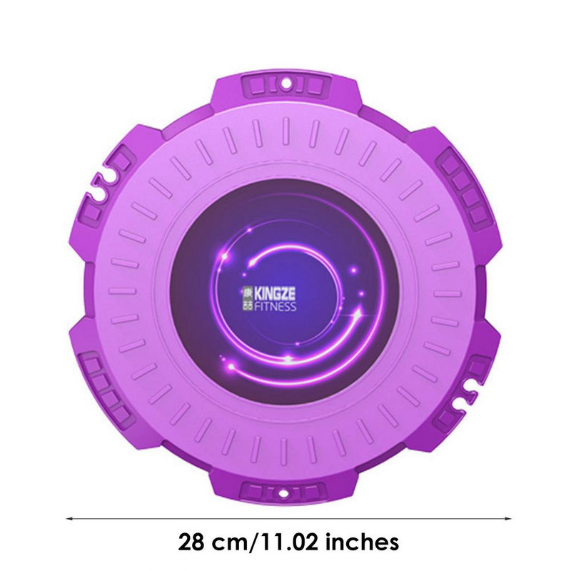 Didelis sukimo disko aparatas Namų juosmens numesti svorio lėkštės įranga Namų kūno rengybos įranga besisukantis diskas
