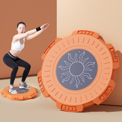 Nou practic Twist Talie Placă de răsucire Exercițiu aerobic pentru picior Antrenament de yoga Îngrijire a sănătății Placă de răsucire a taliei Mașină de răsucire frânghie