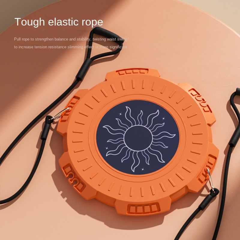 Új praktikus csavaró derékcsavar lemez aerob láb gyakorlat jóga edzés Egészségügyi ellátás csavart deréklemez csavaró gép öv kötél