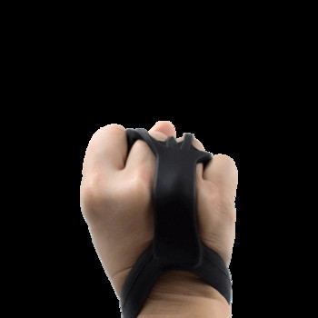 1 бр. Силиконов ръчен експандер, ръкохватка за пръсти, носилка, тренажор, ленти за съпротивление на силата, ръкохватка, йога, китка, упражнения, фитнес