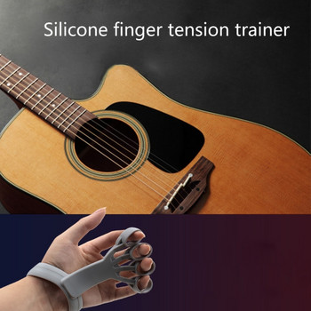 Finger Strengthener Ρυθμιζόμενο Finger Exerciser Hand Grip Strength Trainers Finger Resistance Band for Strength Training