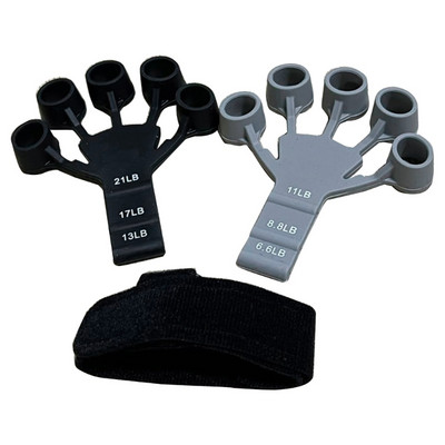 Ojačivač prstiju Podesivi vježbač za prste Ručni stisak Trenažeri snage Traka za otpor prstiju za vježbanje snage