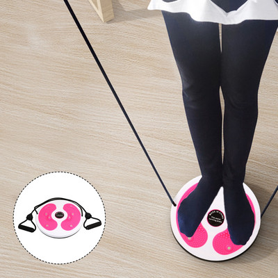 Lenta Treniruotė Plokštė Juosmuo Pratimai Balansas Sporto Salė Sukimas Pėda Pilvas Ab Sportas Pilvo diskas Elektroninė vingiuota moteris