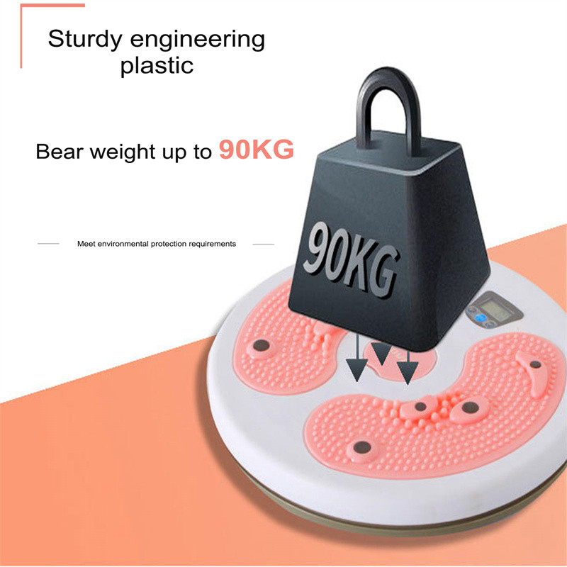 Sukamosios lentos Pėdų masažas Fitnesas Pilvo pilvo diskai Schijf Disc Sportas Patefonas Juosmuo Pratimų Diskas Pradžia Elektroninis kalorijų skaičiavimas