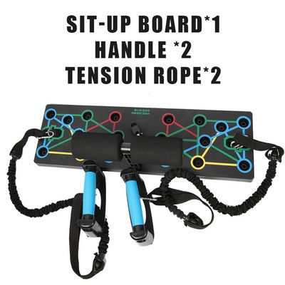 Sulankstoma atsilenkimo lenta Daugiafunkcinė pilvo raumenų stiprinimo raumenų treniruotė treniruoklių salė, nešiojama kūno rengybos įranga