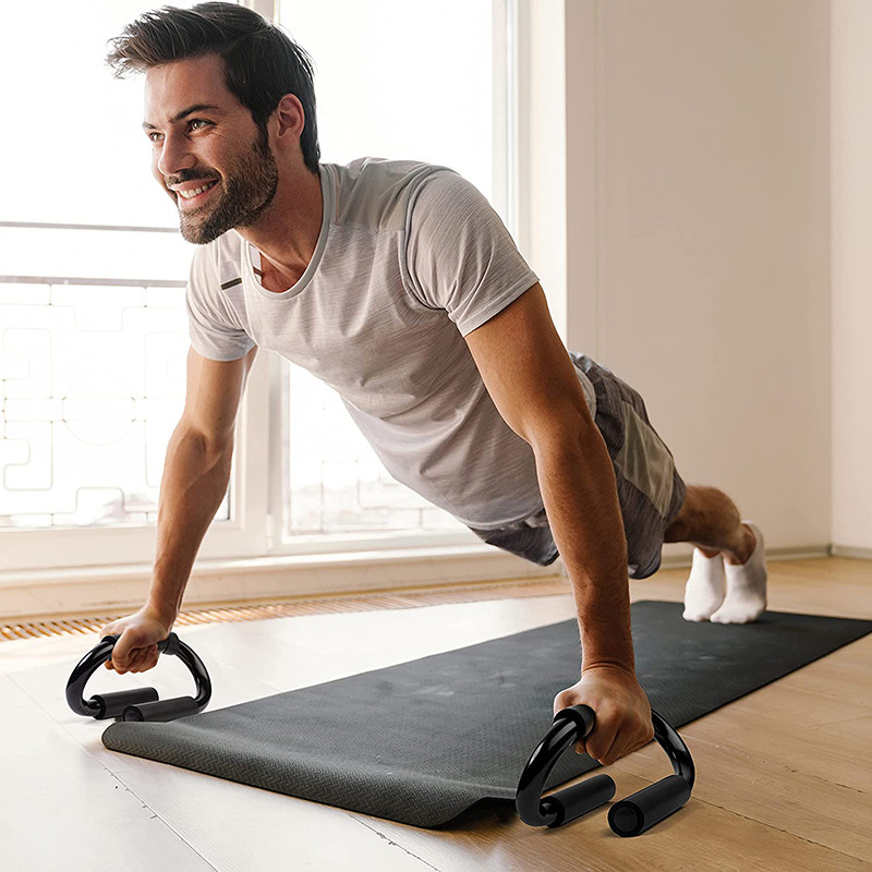 1paar Push Up Body Fitness Treeningtööriist Tõuketõkked Stendid Jõusaali Treening Rind Lihaste Tõukeklamber Käepideme treener