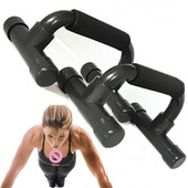 1 pár PP fekvőtámasz állvány mellkasi rúd fogantyúja fogantyú Otthoni fitneszfelszerelés Edzőterem Izomtréning eszköz Push-up támasztó felszerelés