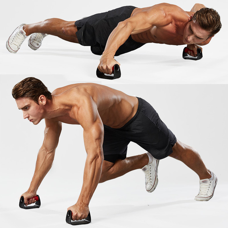 Push-up tugi, meeste ja naiste kodune treening, kerge libisemisvastane käsivars, rind, kõht, lihaste treening, spordivarustus 2019