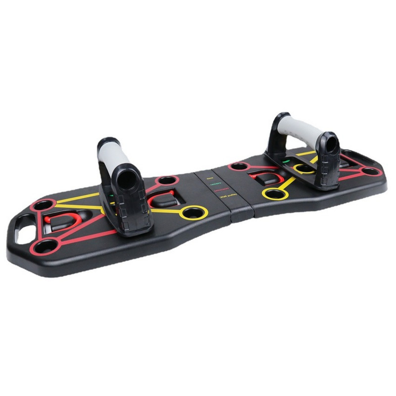 Push-Up lauaklamber Sporditreeningvarustus Siseruumides Kodused harjutused Mitmeotstarbeline Tõmbeköis Kokkupandav Push-Up Treeninglaud