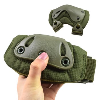 Тактически наколенки Elbow CS Военен протектор Армейски Airsoft Outdoor Sport Hunting Kneepad Safety Gear Knee Protective Pads