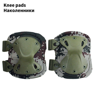 Genunchiere tactice Cot CS Protector militar Army Airsoft Sport în aer liber Vânătoare Genunchiere Echipament de siguranță Tampoane de protecție pentru genunchi