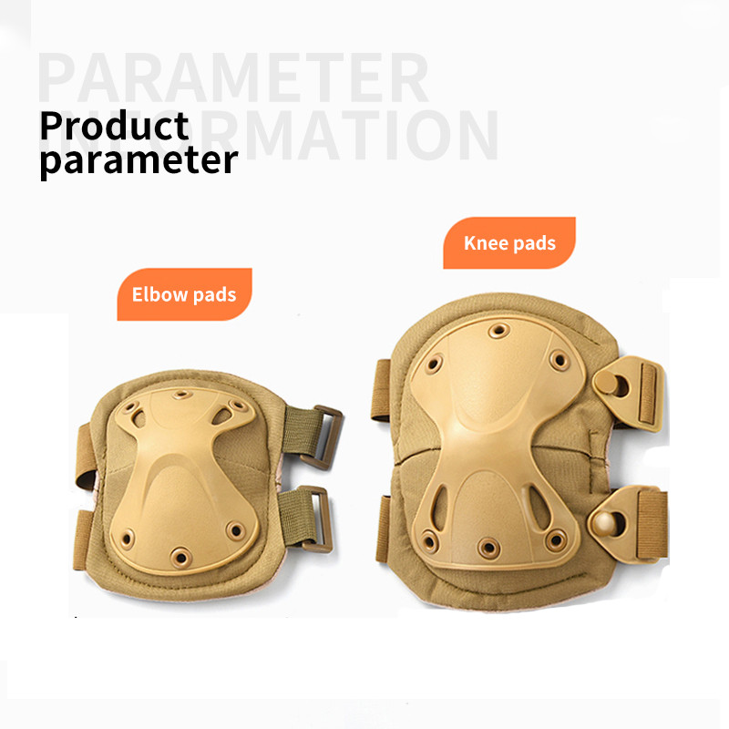 Genunchiere tactice Cot CS Protector militar Army Airsoft Sport în aer liber Vânătoare Genunchiere Echipament de siguranță Tampoane de protecție pentru genunchi