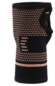 Медна опора за китката Професионална фитнес лента за китка Спортна предпазна компресионна ръкавица Фитнес предпазител за китката Артрит Ръкав Длан Преграда за ръка