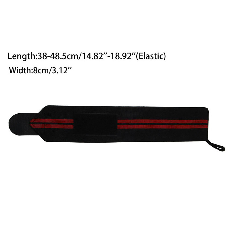 1 bucată Cureaua de ridicare a greutății Fitness Gym Sport Wrap Wrap Bandaj Bratara pentru sprijin pentru mâini