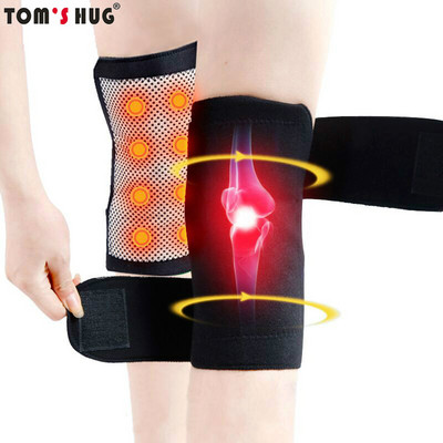 Tourmaline Magnetic Therapy Knee Pads Self Heating Kneepad Pain Relief Arthritis Knee Support Patella Massage Sleeves