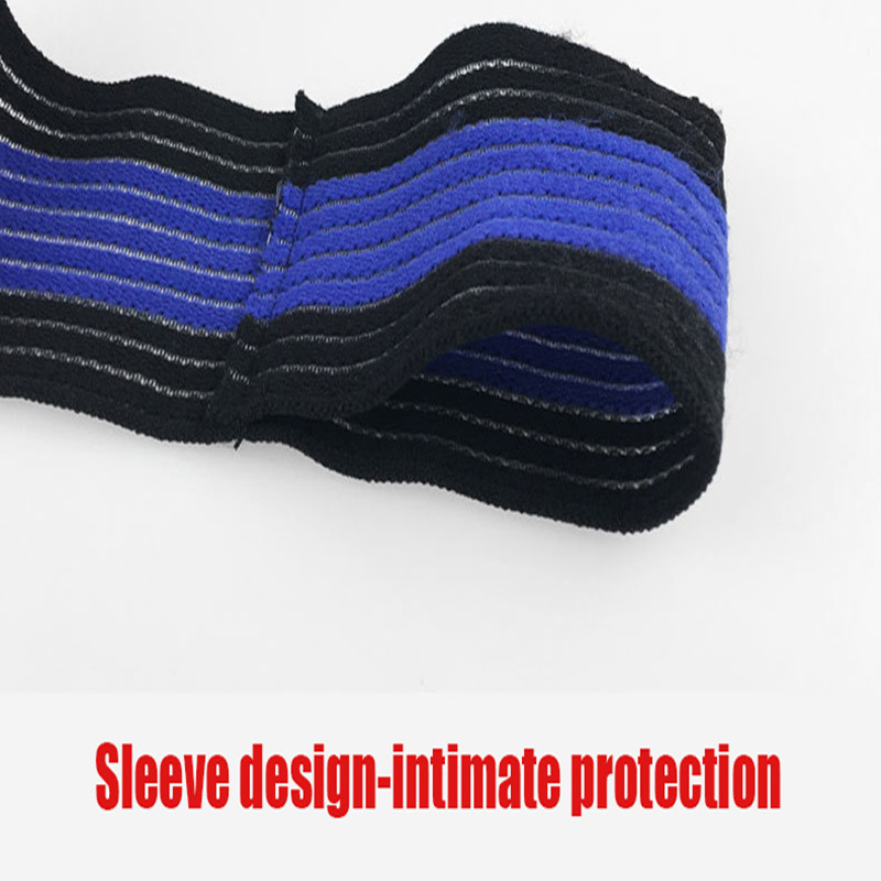 1 db Elasztikus Sportkötés Csuklópánt kézi Gym Support csuklórögzítő Pakolás Tenisz Pamut Weat band Fitness Erőemelés