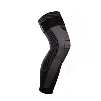 Drop Ship From USA Elasticity Long Knee Protector Brace Μανίκια ποδιών Knee Pads Στήριγμα γονάτων γάμπας Brace Protector Leg Warm Knee