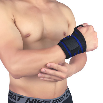WorthWhile 1 Piece Weightband Wristband Wrist Wraps Bandages Brace Powerlifting Gym Fitness ιμάντες υποστήριξη αθλητικού εξοπλισμού