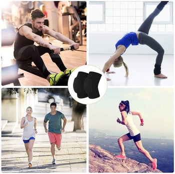 1 ΤΕΜ Sports Compression Knee Pads Dancing Elastic Knee Protector for Arthritis Relief Meniscus Tear Fitness Snee Brace Support