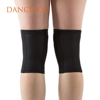 2 τμχ Επιγονατίδες Fitness Dance Running Cycling Elastic Polyester Sport Compression Knee Pad Sleeve Ballet Latin Practice Dancewear