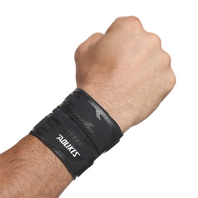 Λεπτό Gym Wrist Wraps Unisex Wristband επίδεσμος για μπάσκετ μπάντμιντον τένις Εξοπλισμός Στήριξη καρπού χεριού Καρπιαίος σωλήνας