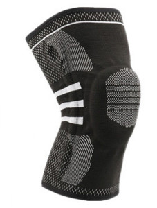 1 tk Põlvekaitse Silikoonist vedruga põlvekaitsmed Korvpall Jooksu Kompressioon Põlvetoed Varrukas Sport Fitness Tugi Silikoonist põlvekaitse