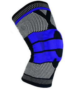 1 tk Põlvekaitse Silikoonist vedruga põlvekaitsmed Korvpall Jooksu Kompressioon Põlvetoed Varrukas Sport Fitness Tugi Silikoonist põlvekaitse