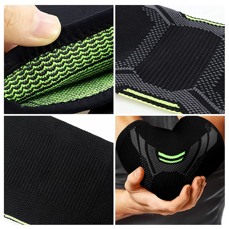 Suport pentru cot Elastic Gym Sport Cot Pad de protecție Absorb transpirația Sport Baschet Volei Tenis Mânecă pentru braț Cot Breve