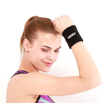 1PCS Gym Yoga Cotton Sweat Wristbands Sport Wrist Brace Support Sweatband for Tennis Badminton Running Wring Band