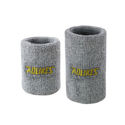 1 bucăți brățări de transpirație din bumbac pentru gimnastică, yoga